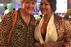 Dr Daisy with TV presenter and broadcaster Clare Baldwin